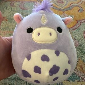 5” Meadow Squishmallow horse purple no tag